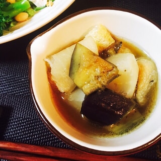 あと一品に＊ほっこりカブと茄子の揚げ煮